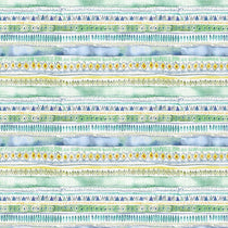 Carnival Stripe Lagoon Fabric by the Metre